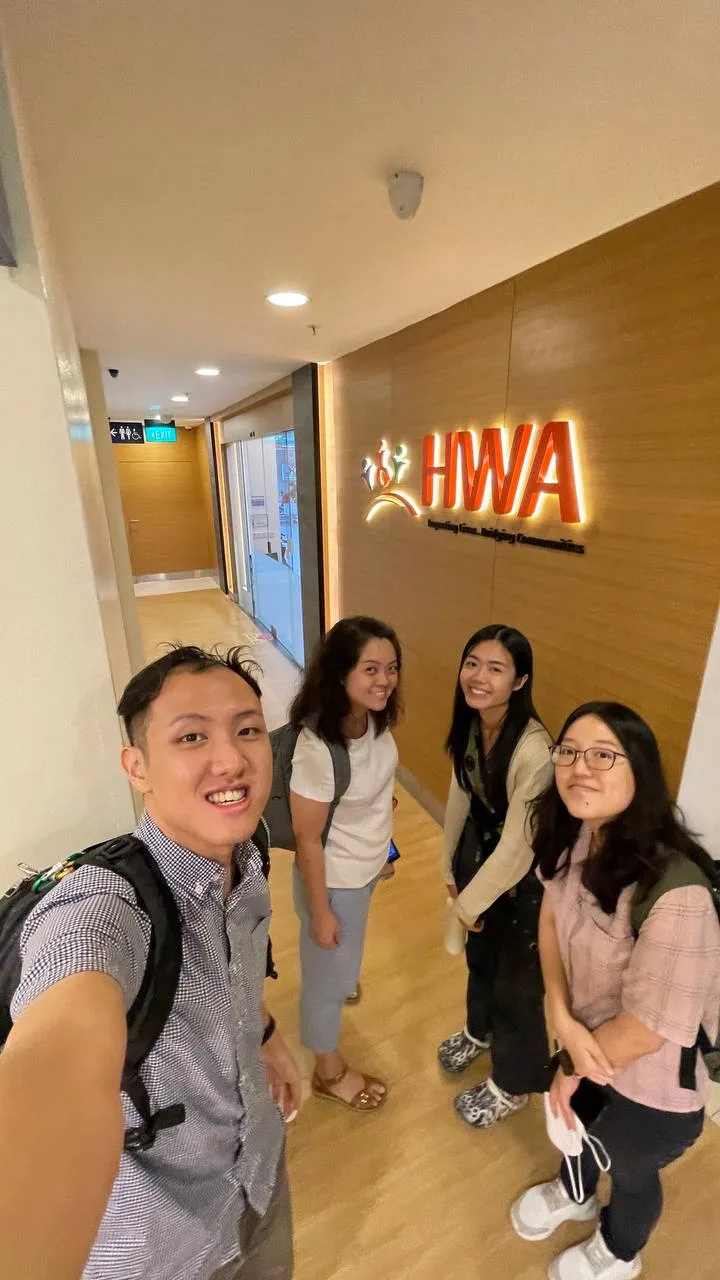 Transforming Website for Usability — HWA Site Visit @ Jurong