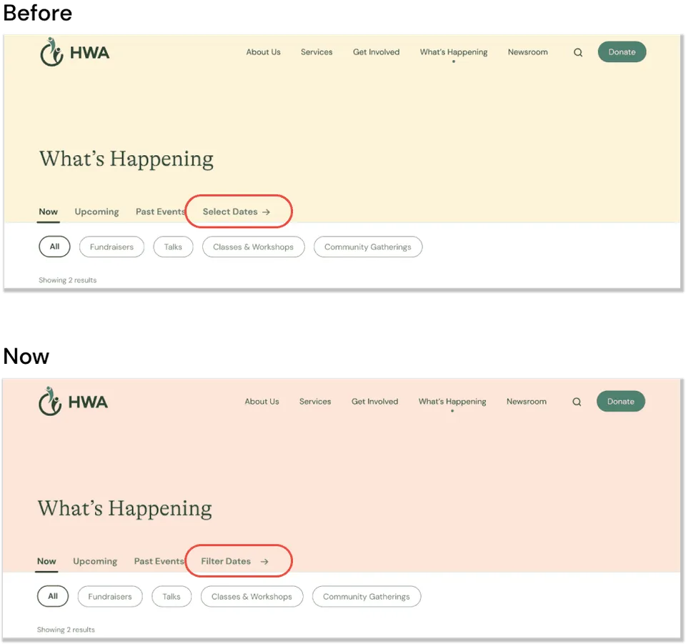 Transforming Website for Usability — Ambiguity