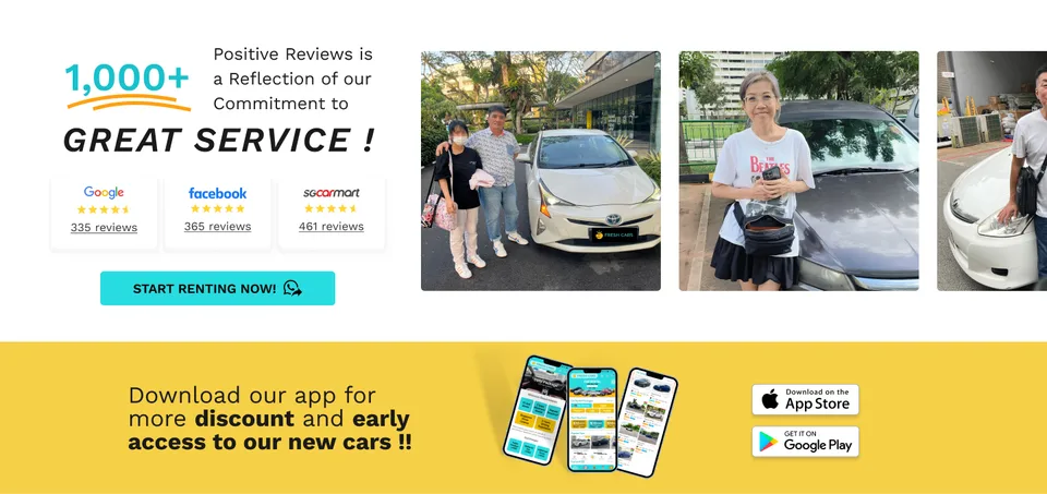 Fresh Cars Website Redesign — project design