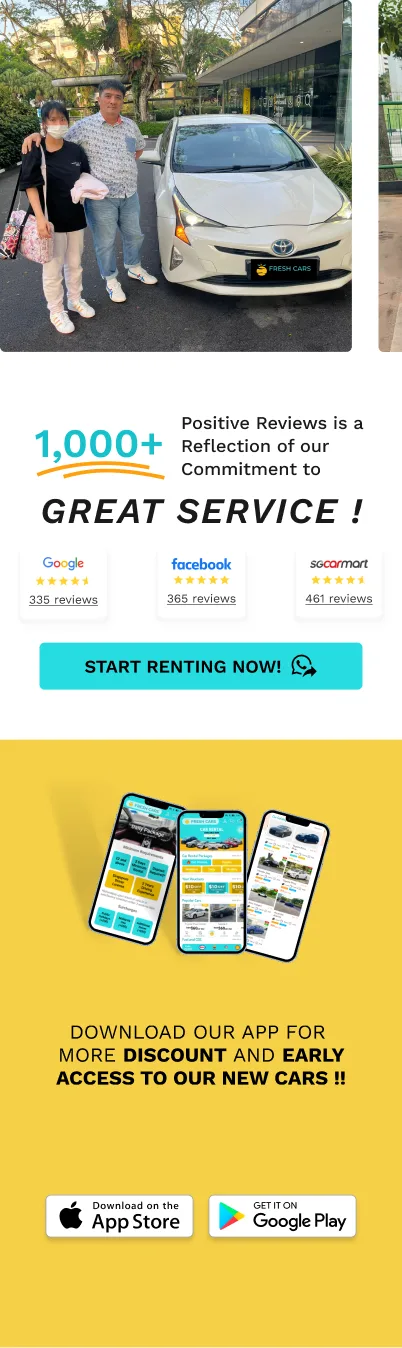 Mobile homepage prototype with customer reviews, WhatsApp call to action, customer photography and app promotion stacked vertically