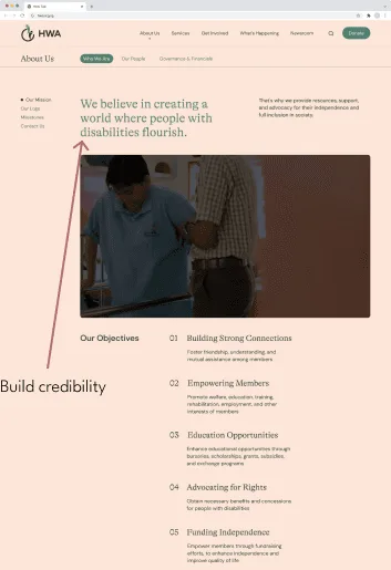 Transforming Website for Usability — Solutions