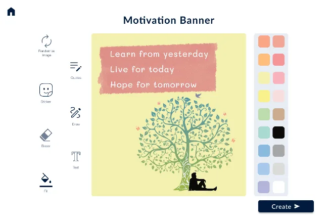 Digitising Self Help Booklet — c. Motivation Banner Page