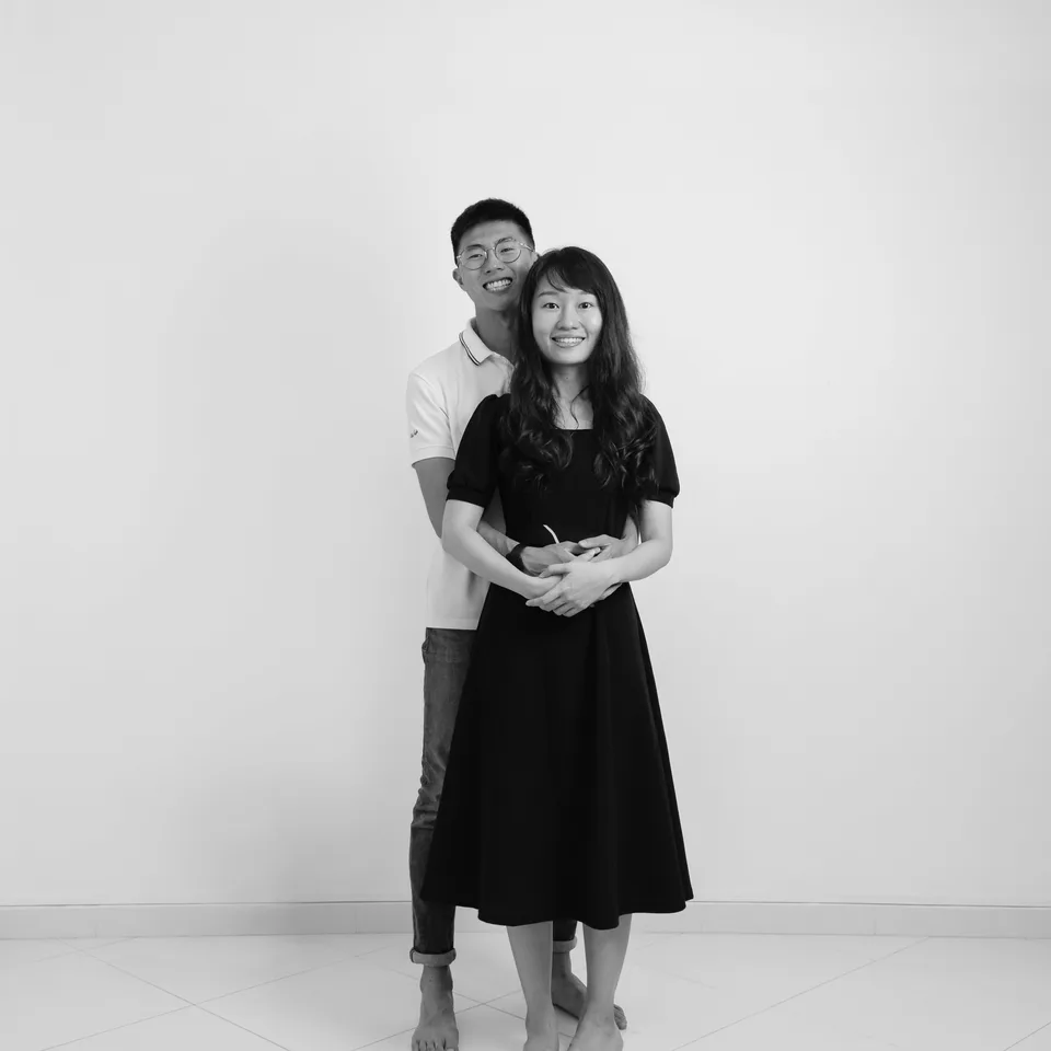 Jeff & Jaenix B&W Photo — photograph 3