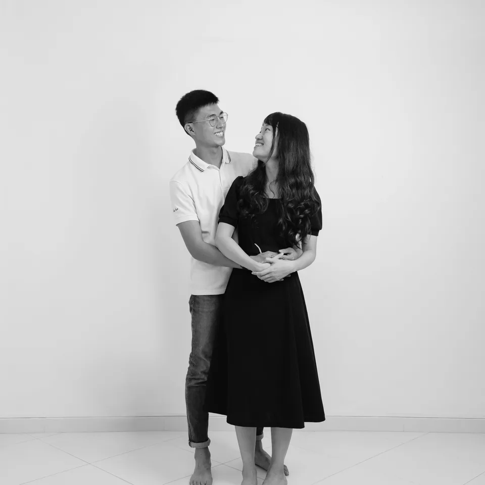 Jeff & Jaenix B&W Photo — photograph 4