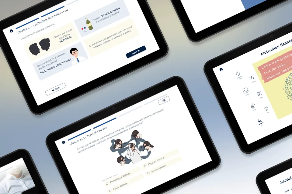Digitising Self Help Booklet — Prototype