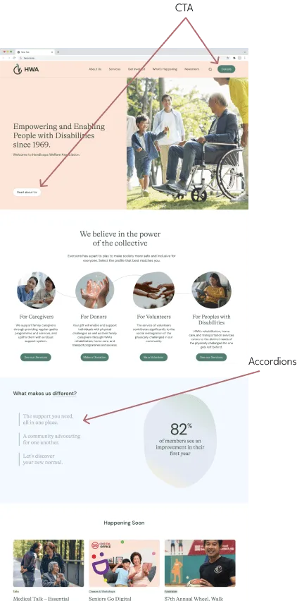 Transforming Website for Usability — Solutions